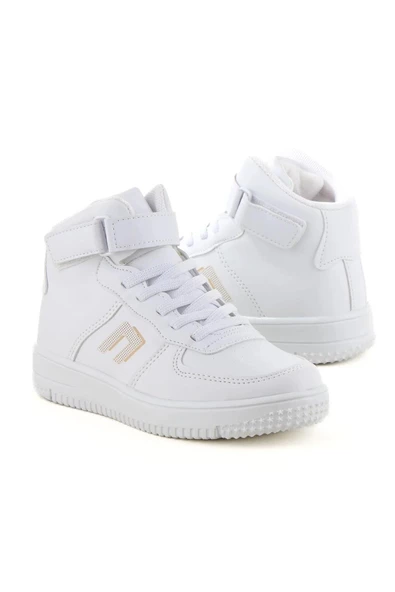 Cool Pekin Unisex Çocuk Boğazlı Cırtlı Günlük Spor Ayakkabı - Resim 2