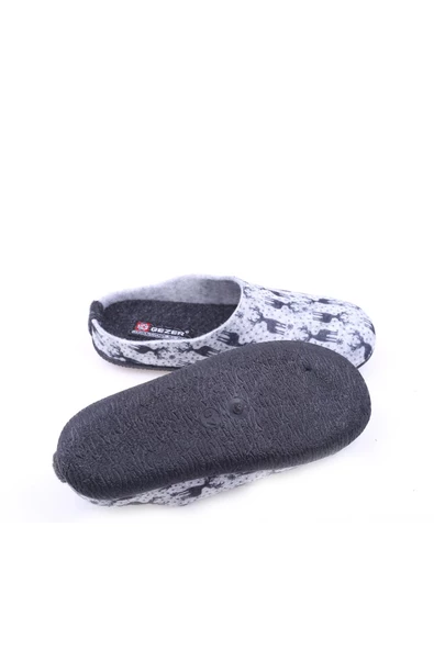 Gezer 14565 Kadın Keçe Kumaş Halı-Ev Terliği - Resim 4