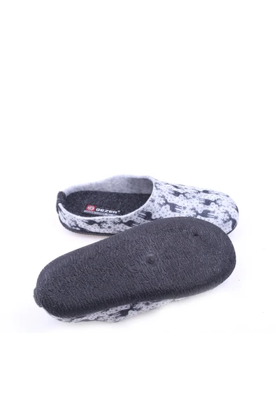 Gezer 14565 Kadın Keçe Kumaş Halı-Ev Terliği - Resim 4