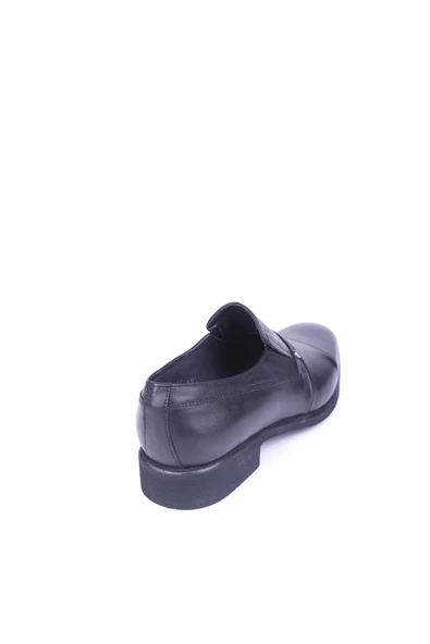 Burç 2537 Erkek Hakiki Deri Klasik Bağcıksız Ayakkabı - Resim 5