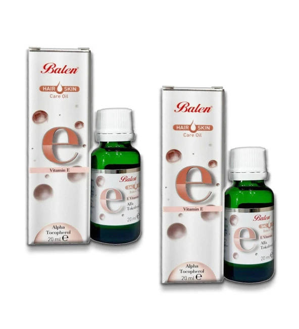 2 Adet E Vitamin E Alpha Tocopherol 20 Ml Yeni Ürün ürün görseli