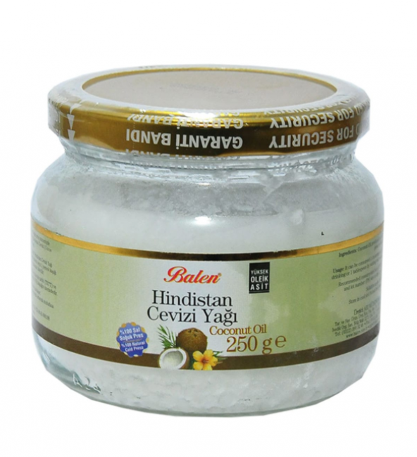 Balen Hindistan Cevizi Yağı 250 G (Soğuk Pres) - 3