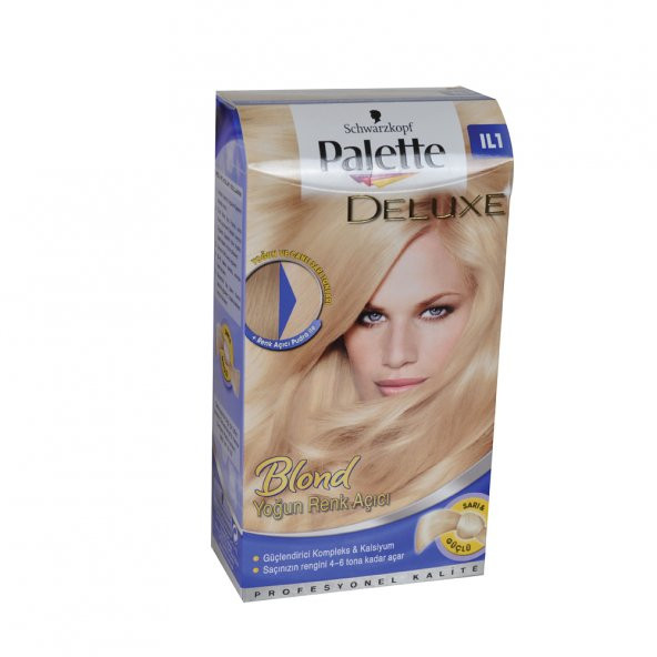 Palette Saç Boyası Yoğun Renk Açıcı Il1 x 4 Adet - 1