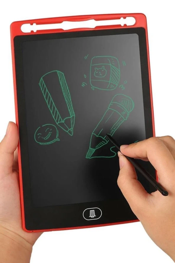 Blic 8.5 Inc Dijital Çocuk Yazı Tableti Lcd Çizim Tahtası Kırmızı BTB-3
