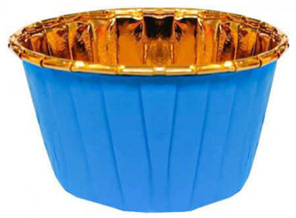 KAP KEK KAPSÜLÜ METALİZE MAVİ 25 ADET ürün görseli