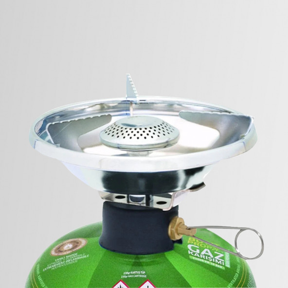 Orcamp K-193 Siboplu Kamp Ocak Rüzgarlıklı 230 Gram Tüplü Set - 2