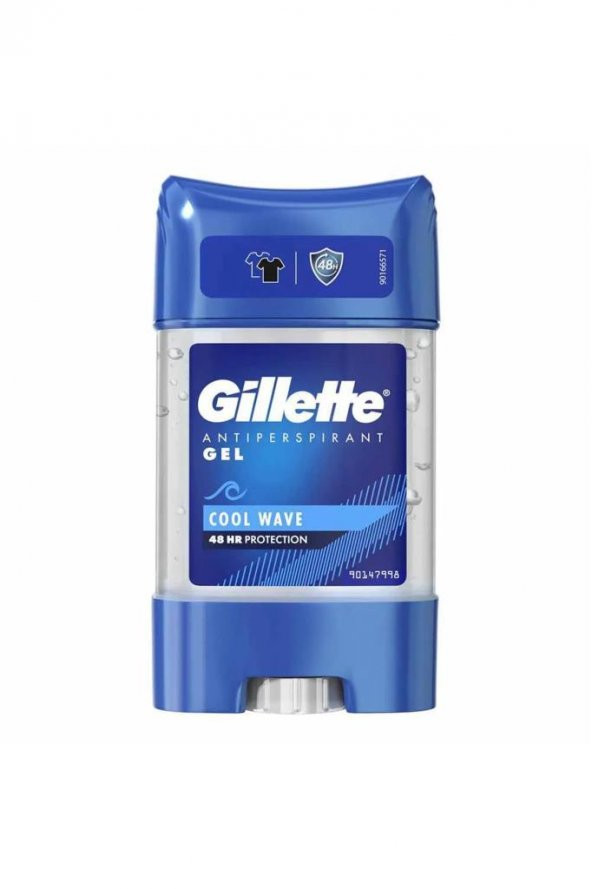 Gillette Antiperspirant Cool Wave Jel Deodorant 70 ml