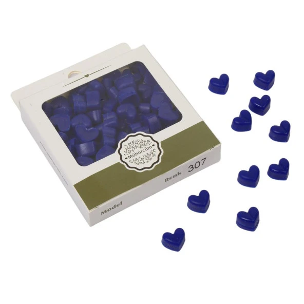 Mühür Mumu Eritme Kalp Boncuk Paket Model No: 307 PARLİAMENT MAVİ ürün görseli
