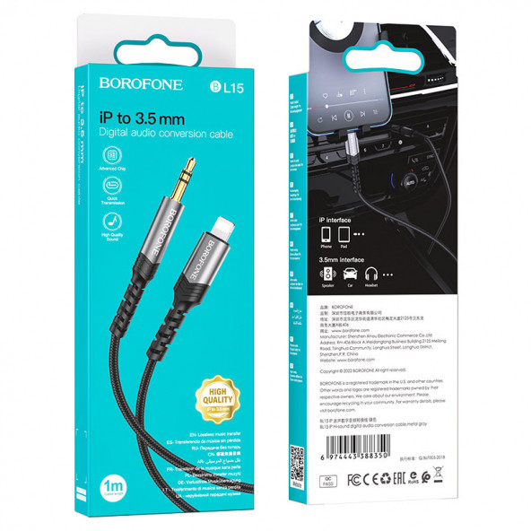 İphone Apple  To Aux Dijital Ses Dönüştürme Kablosu. /apple Lightning Için 3.5mm 1m. - 6