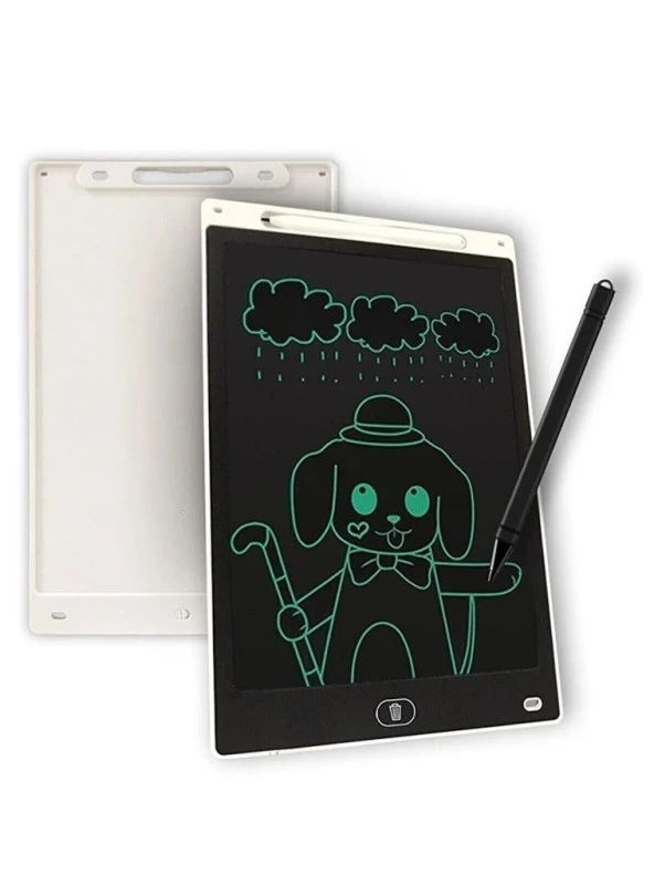 Blic 10 Inc Dijital Çocuk Yazı Tableti Lcd Çizim Tahtası Beyaz BTB-4