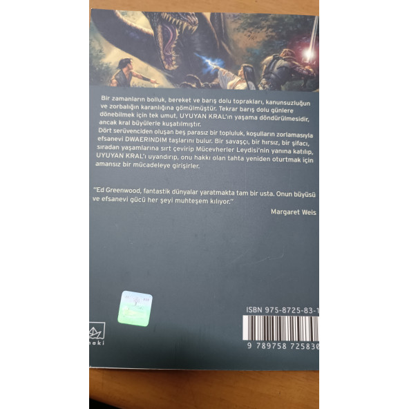 Kralsız Diyar/Dört Serüvenci Serisi 1 Ed Greenwood  İTHAKİ YAYINLARI - 3