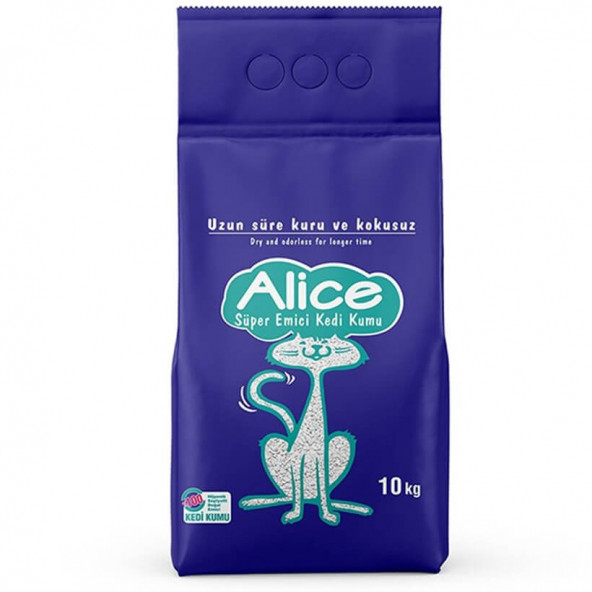 Alice Süper Emici Kedi Kumu 10 Lt