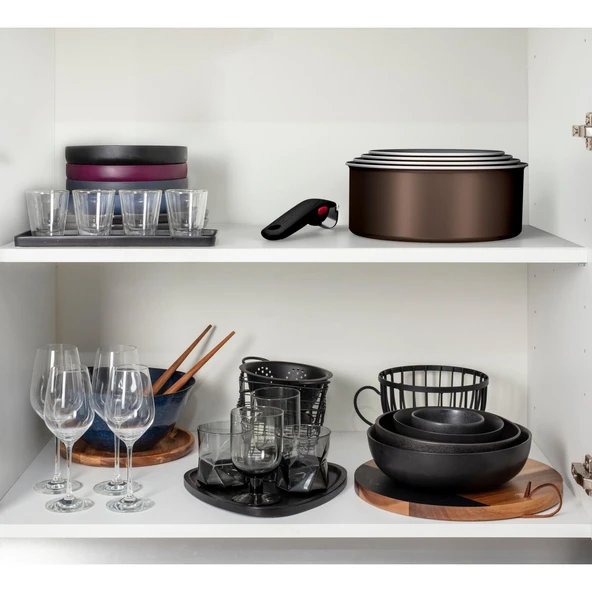 Tefal L15096 Ingenio Titanyum 2X XL Intense Büyük Tava ve Tencere Seti 12 Parça - 5