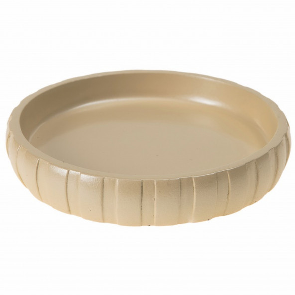 BA0125PK-C SABUNLUK KREM ÖRGÜ MODEL POLİRESİN 13x13x2cm ürün görseli