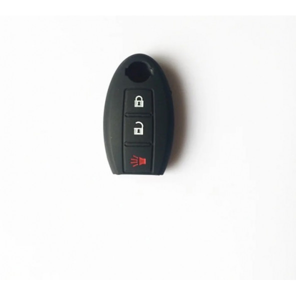 NİSSAN JUKE ALMERA SUNNY GENESİS VERSA SİLİKON ANAHTAR KILIF (SİYAH) ürün görseli
