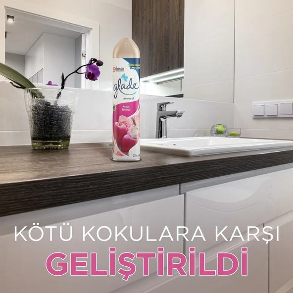 Glade Hava Tazeleyici Aerosol Oda Kokusu Aşkın Büyüsü - 5