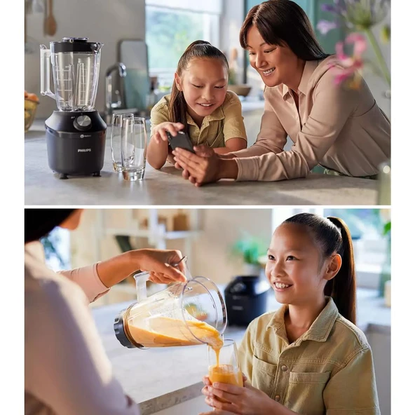 Philips HR2291/41 ProBlend 600W Sürahi Blender - 3