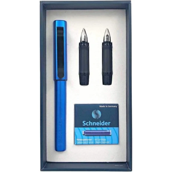 SCHNEIDER BASE METALIK DOLMAKALEM GECE MAVISI ürün görseli 1