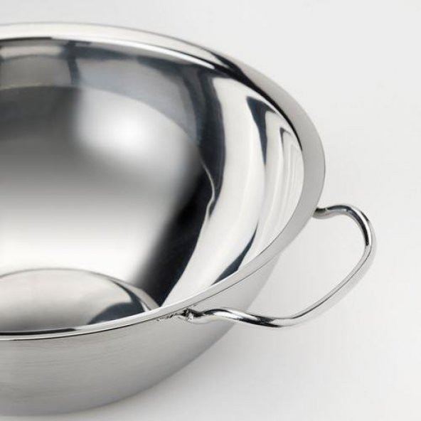 Benmari Kabı, Paslanmaz Çelik,MeridyenDukkan 24 cm Çikolata Eritme Kabı - 2