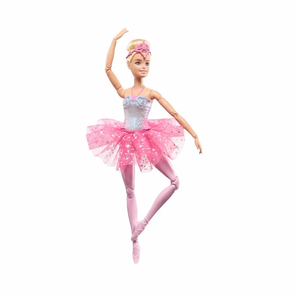 HLC25 Barbie Işıltılı Balerin Bebek - 3