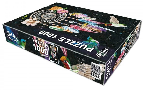 Star Puzzle 1000 Parça Düşkapanı Puzzle - Resim 3