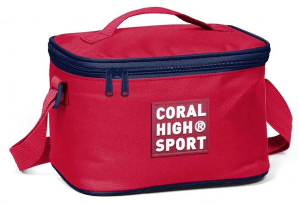 Coral High Sport Kırmızı Lacivert Thermo Beslenme Çantası 22892