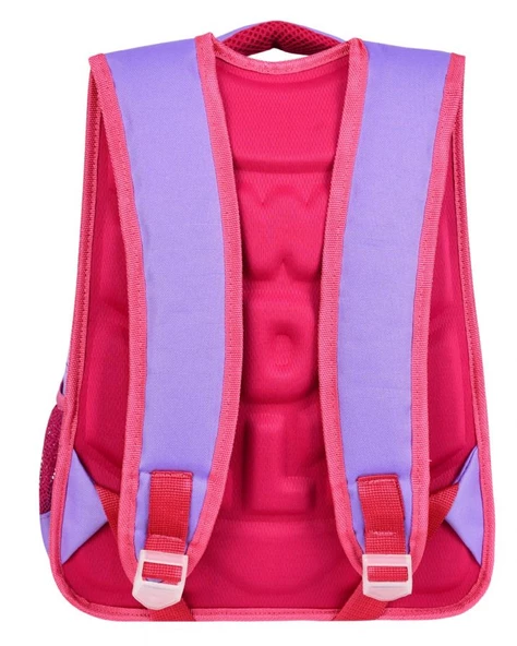 WaddellBag Kız Çocuk Mor Tekboynuz Nakışlı İlkokul Sırt Çantası Seti - 4