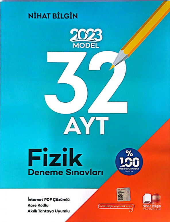 Nihat Bilgin Yayınları AYT Fizik 32 Deneme - 2