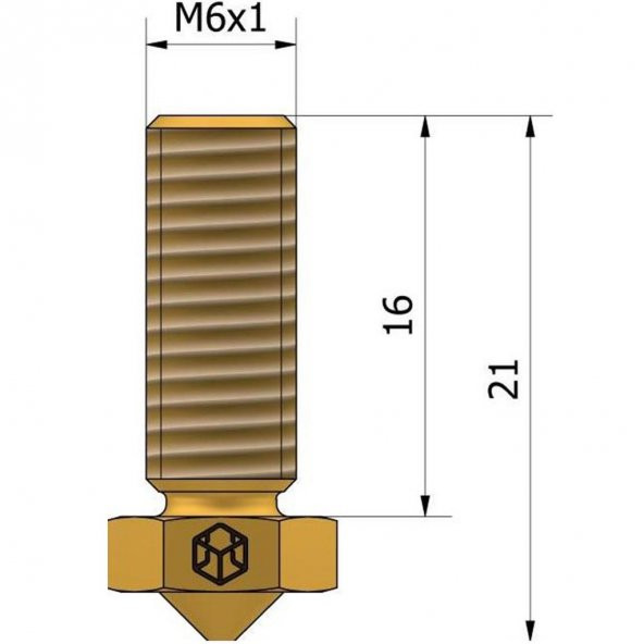 CSA Volcano Nozzle 0.4 mm - 3