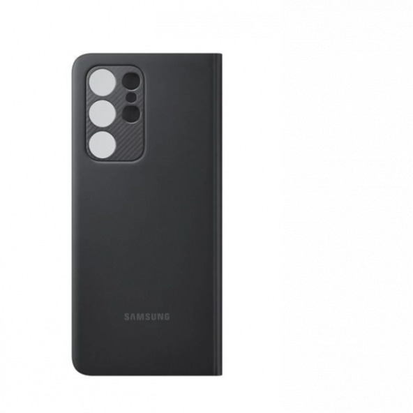 Samsung Orijinal Smart Clear View Cover Galaxy S21/ S21 5g Uyumlu Siyah