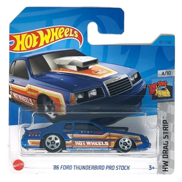 Hot Wheels Tekli Arabalar 86 FORD THUNDERBIRD PRD STOCK HKH32 - 2