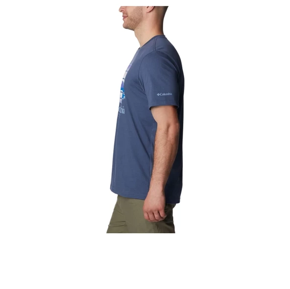 Columbia Csc M Colorful Vista SS Tee Erkek Tişört CS0304-480 - Resim 3