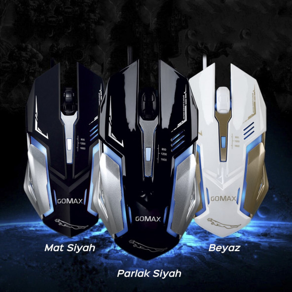 GAMİNG MOUSE M2 RGB IŞIKLI OPTİK OYUNCU FARESİ - GAMİNG MOUSE