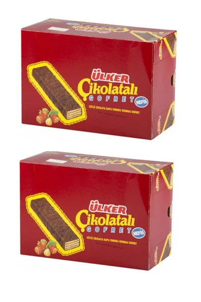 Ülker Çikolatalı Gofret 36 gr x 72 Adet (2 Kutu)