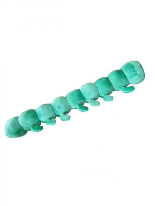 3lü Set Pijamask Peluş 75 Cm Renkli Tırtıl Yastık Uyku Arkadaşı Pjmask - 5