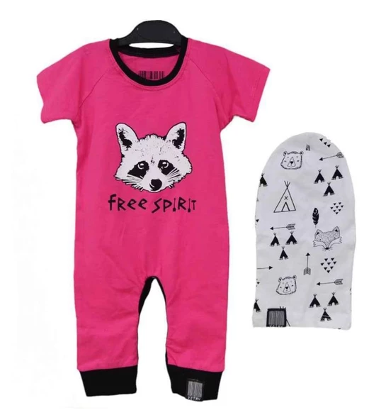 Raccoon Şapkalı Tulum Takım 84783 - 3