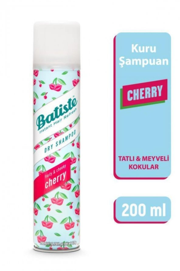 Cherry Kuru Şampuan - Cherry Dry Shampoo 200 Ml 5010724526798