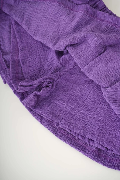 KIZ ÇOCUK DÜZ RENK VE DESENLİ PAMUK ŞORT ETEK - 6