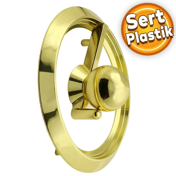 Della Sarkaç Mobilya Mutfak Konsol Dolap Dolabı Çekmece Kulpu Kulpları Kulbu Gold Plastik Kulp