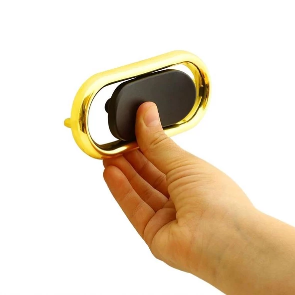 Küçük Trend Düğme Mobilya Mutfak Çekmece Dolap Dolabı Kulpu Kulbu Plastik Mat Siyah Gold Kulp 32 Mm - 4