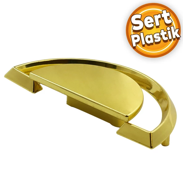 Regnum Kulp Mobilya Mutfak Çekmece Dolap Dolabı Kapak Kulpu Kulpları Kulbu Plastik Gold
