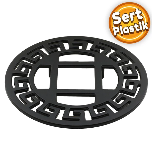 Versace Kulp Mobilya Mutfak Çekmece Dolap Dolabı Kapak Kulpu Kulpları Kulbu Plastik Mat Siyah