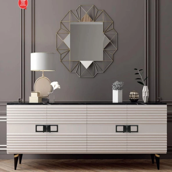 Veyron Dörtgen Kulp Mobilya Mutfak Çekmece Dolap Dolabı Kapak Kulpu Kulpları Kulbu Plastik Mat Siyah - Resim 3