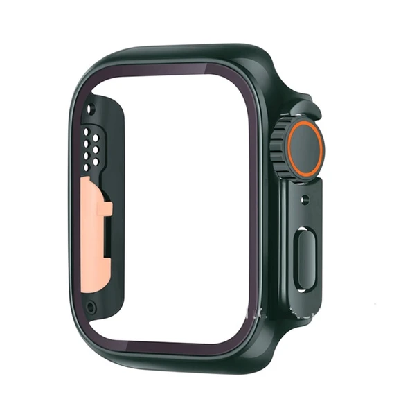 Apple Watch 40mm Watch Ultra Görünümlü Kasa Dönüştürücü Ekran Koruyucu 25 - 9