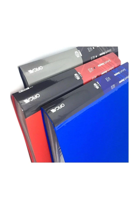 Ofica Katalog (Sunum) Dosya 80 Li Karışık Renk Sunum Dosyası (48 Li Paket)