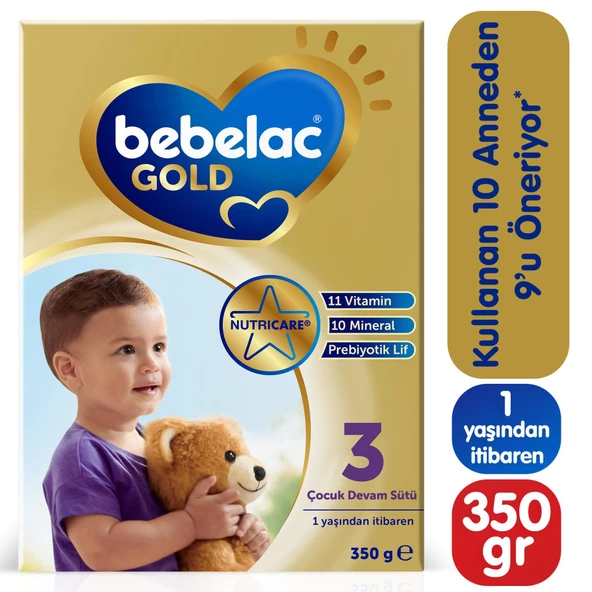 Bebelac Gold Bebek Devam Sütü No3 350gr