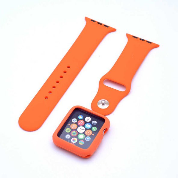 Apple Watch 42mm Zore 3 in 1 Klasik Kordon - 5