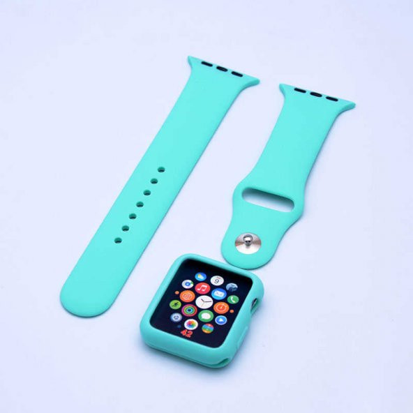 Apple Watch 42mm Zore 3 in 1 Klasik Kordon - 6