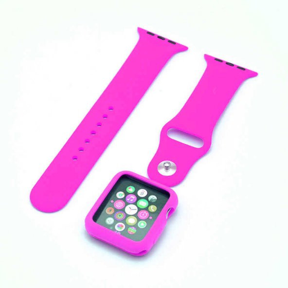 Apple Watch 42mm Zore 3 in 1 Klasik Kordon - 8