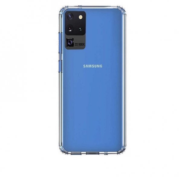 Smcase Samsung Galaxy S20 Ultra Kılıf Magic Kristal Sert Silikon